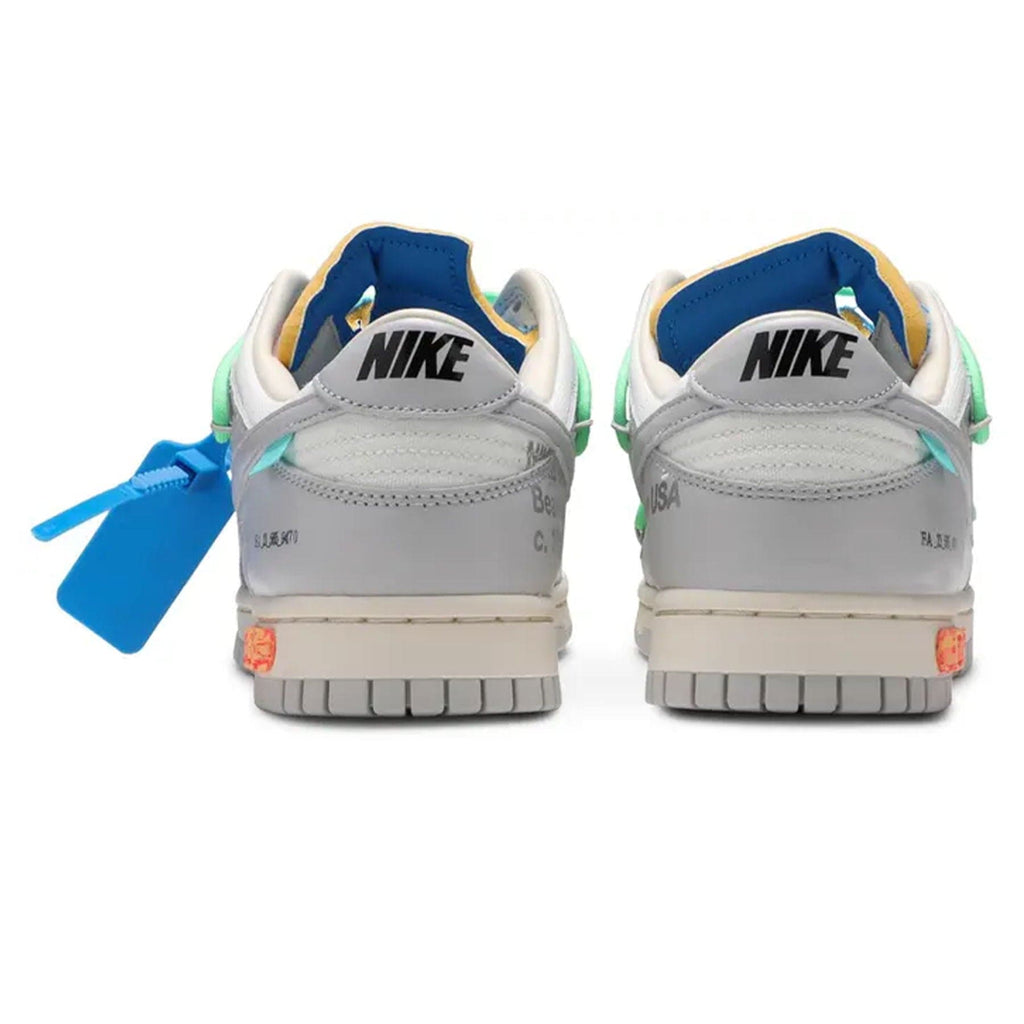 Off-White x Nike Dunk Low 'Lot 26 of 50' — UK 3 | EU 35.5 | US 3.5 — Top View