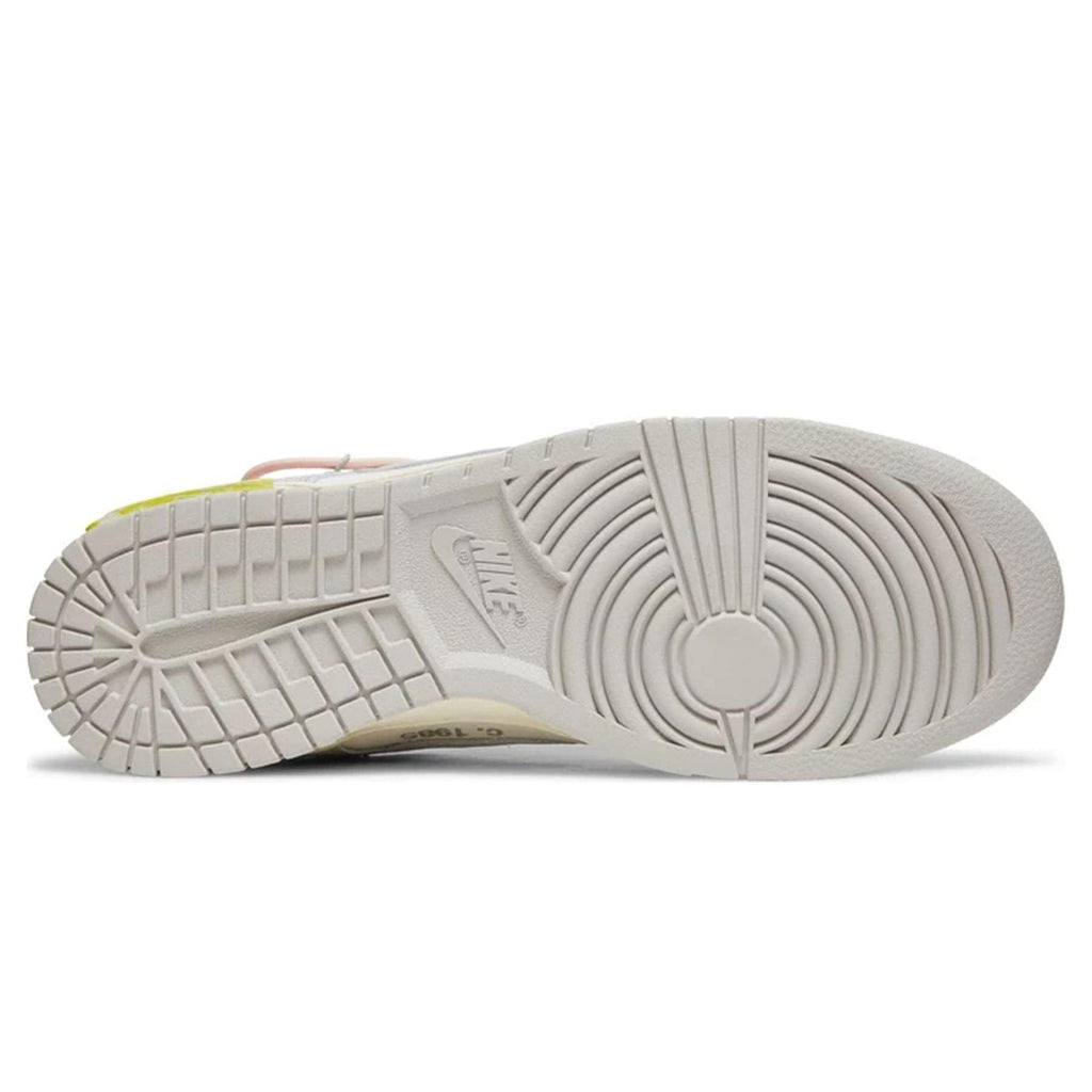 Off-White x Nike Dunk Low 'Lot 24 of 50' — UK 3 | EU 35.5 | US 3.5 — Detail View