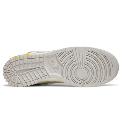 Off-White x Nike Dunk Low 'Lot 24 of 50' — UK 3 | EU 35.5 | US 3.5 — Detail View