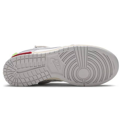 Off-White x Nike Dunk Low 'Lot 25 of 50' — UK 3 | EU 35.5 | US 3.5 — Back View