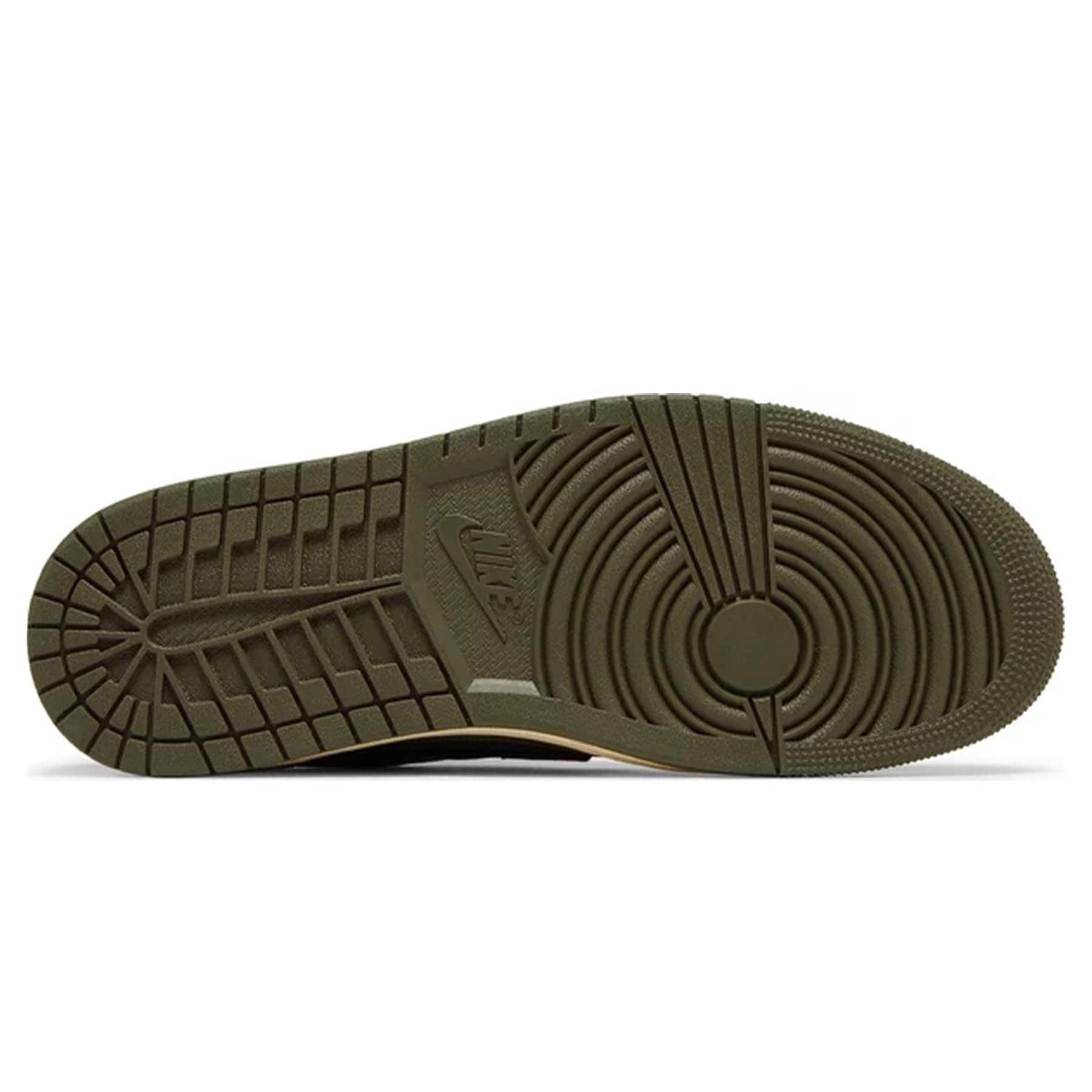Air Jordan 1 Low OG x Travis Scott SP 'Medium Olive' — UK 3 | EU 35.5 | US 3.5 — Top View