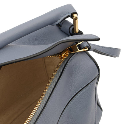 Loewe Cross Body Puzzle - Small in Blue, Leather — Alternate View 7