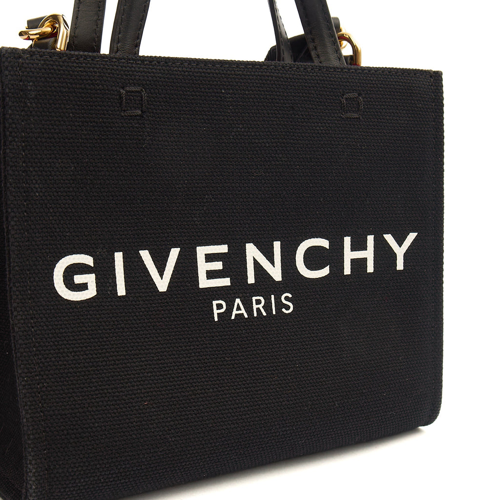 Givenchy Tote G-Tote in Black, Fabric — Detail View