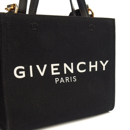 Givenchy Tote G-Tote in Black, Fabric — Detail View