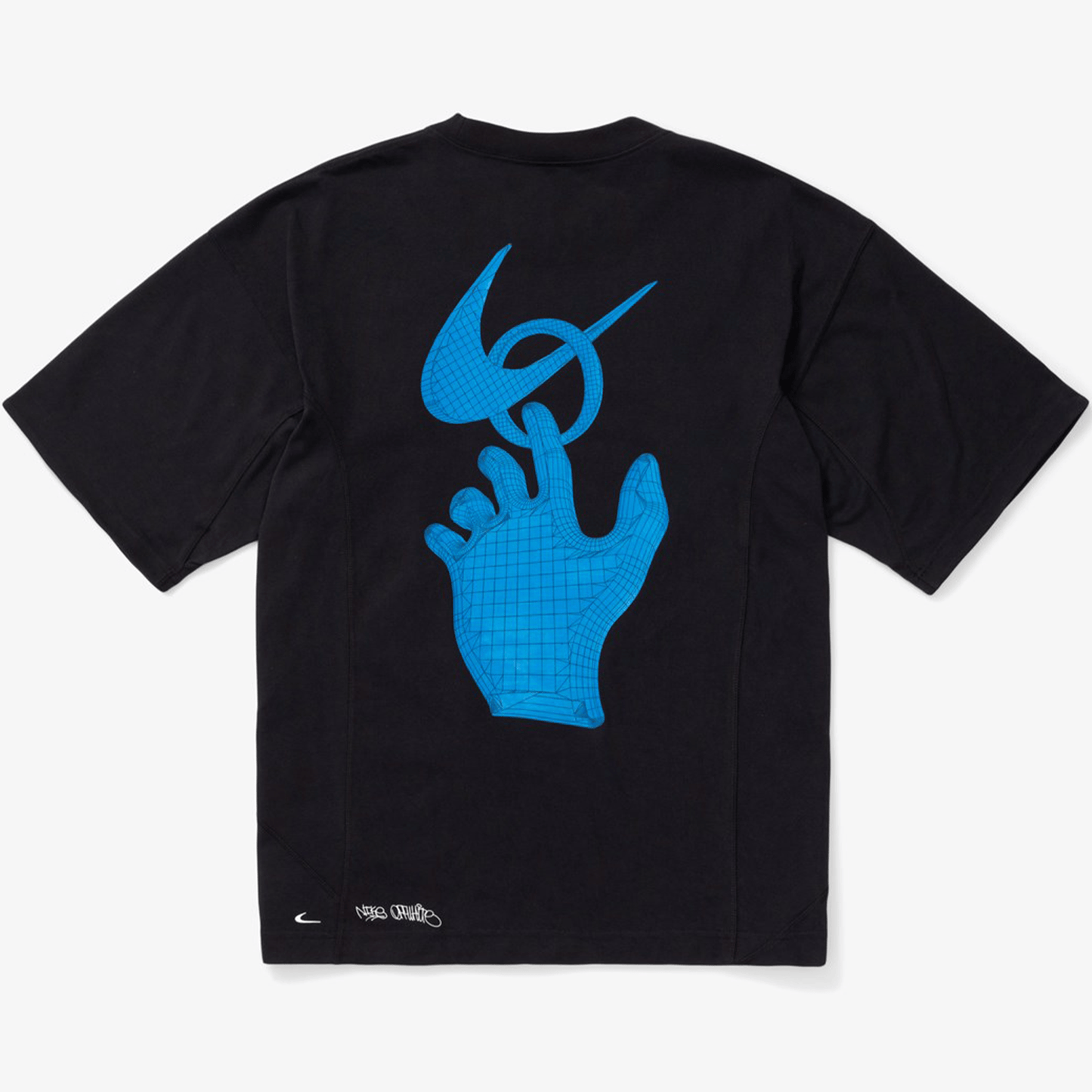 Nike x Off-White T-Shirt 'Black' — XXS — Side View
