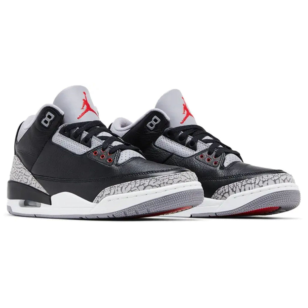 Air Jordan 3 Retro OG 'Black Cement' 2024 — UK 3 | EU 35.5 | US 3.5 — Back View