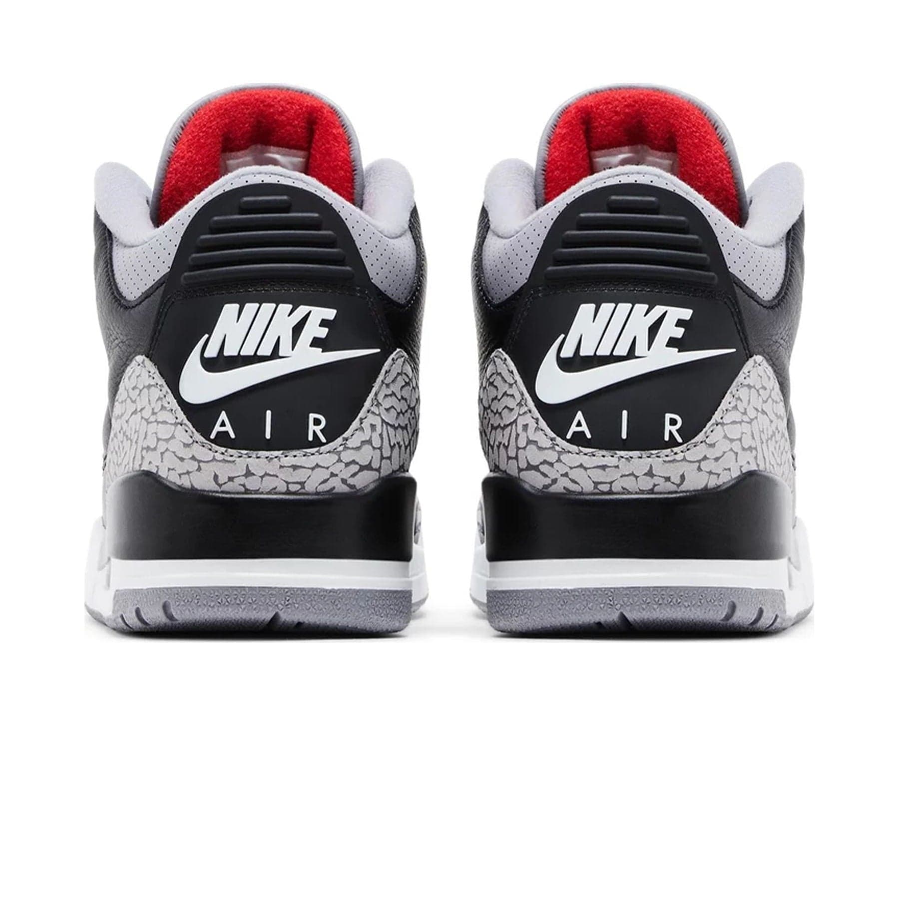 Air Jordan 3 Retro OG 'Black Cement' 2024 — UK 3 | EU 35.5 | US 3.5 — Top View