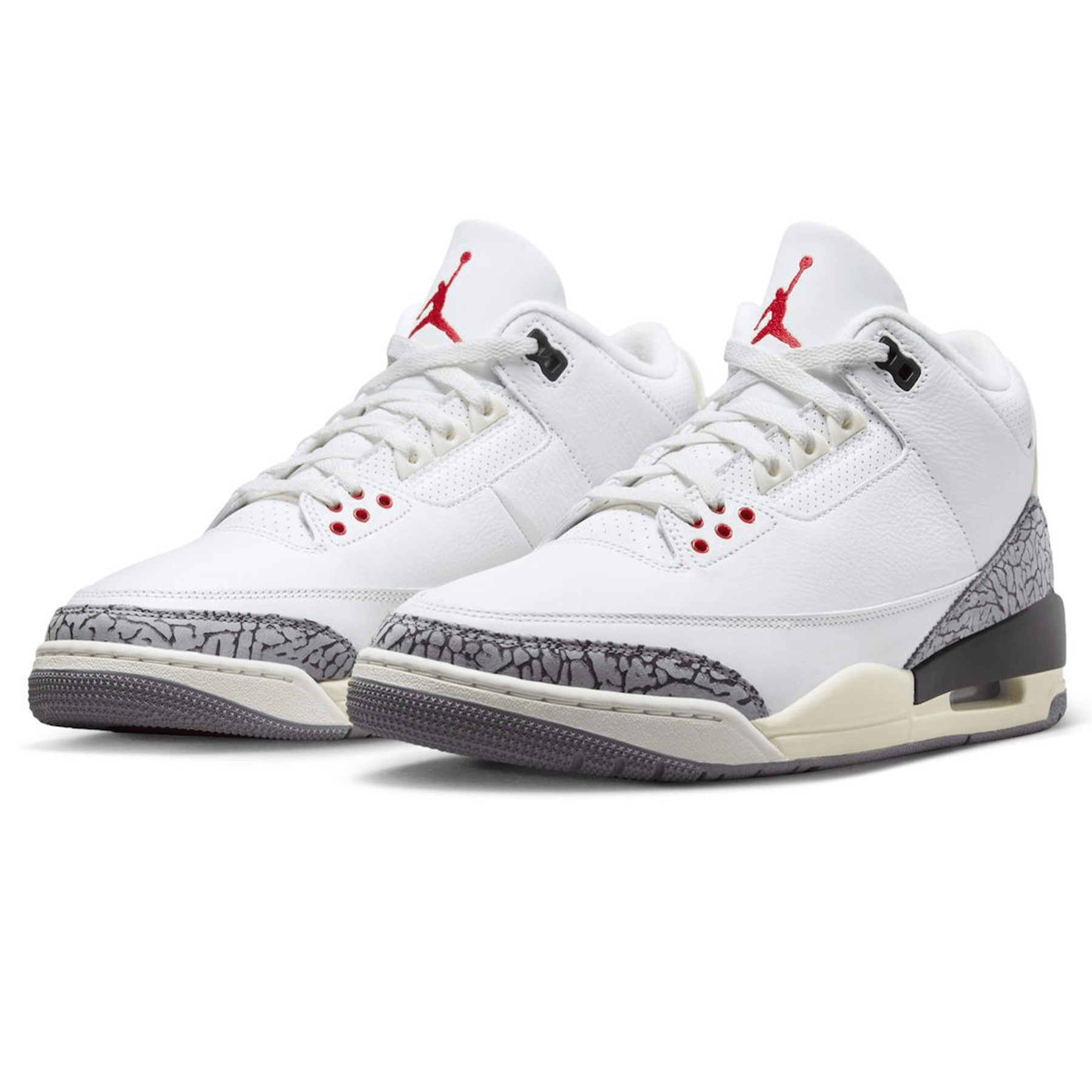 Air Jordan 3 Retro 'White Cement Reimagined' — UK 3 | EU 35.5 | US 3.5 — Side View