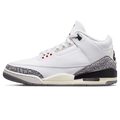 Air Jordan 3 Retro 'White Cement Reimagined' — UK 3 | EU 35.5 | US 3.5 — Front View