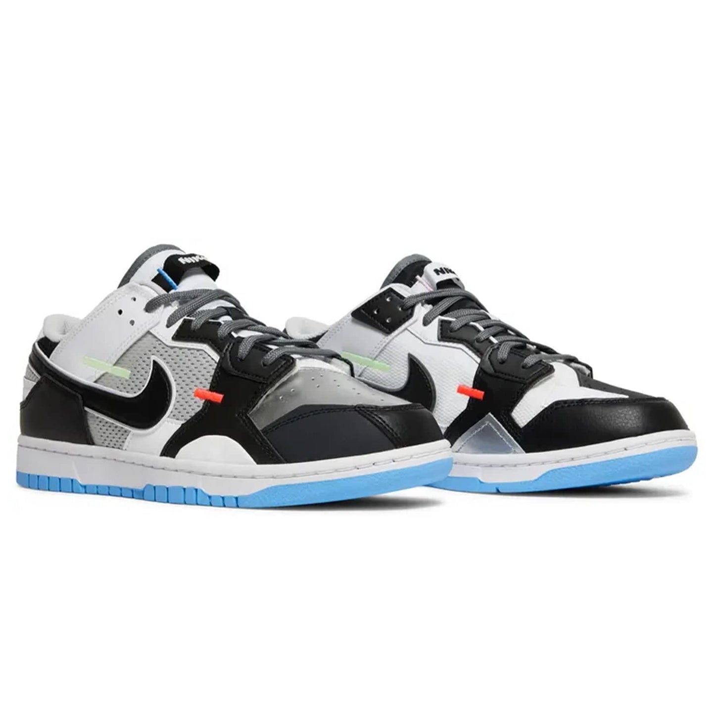 Nike Dunk Low Scrap Premium 'Mismatch' — UK 3 | EU 35.5 | US 3.5 — Back View