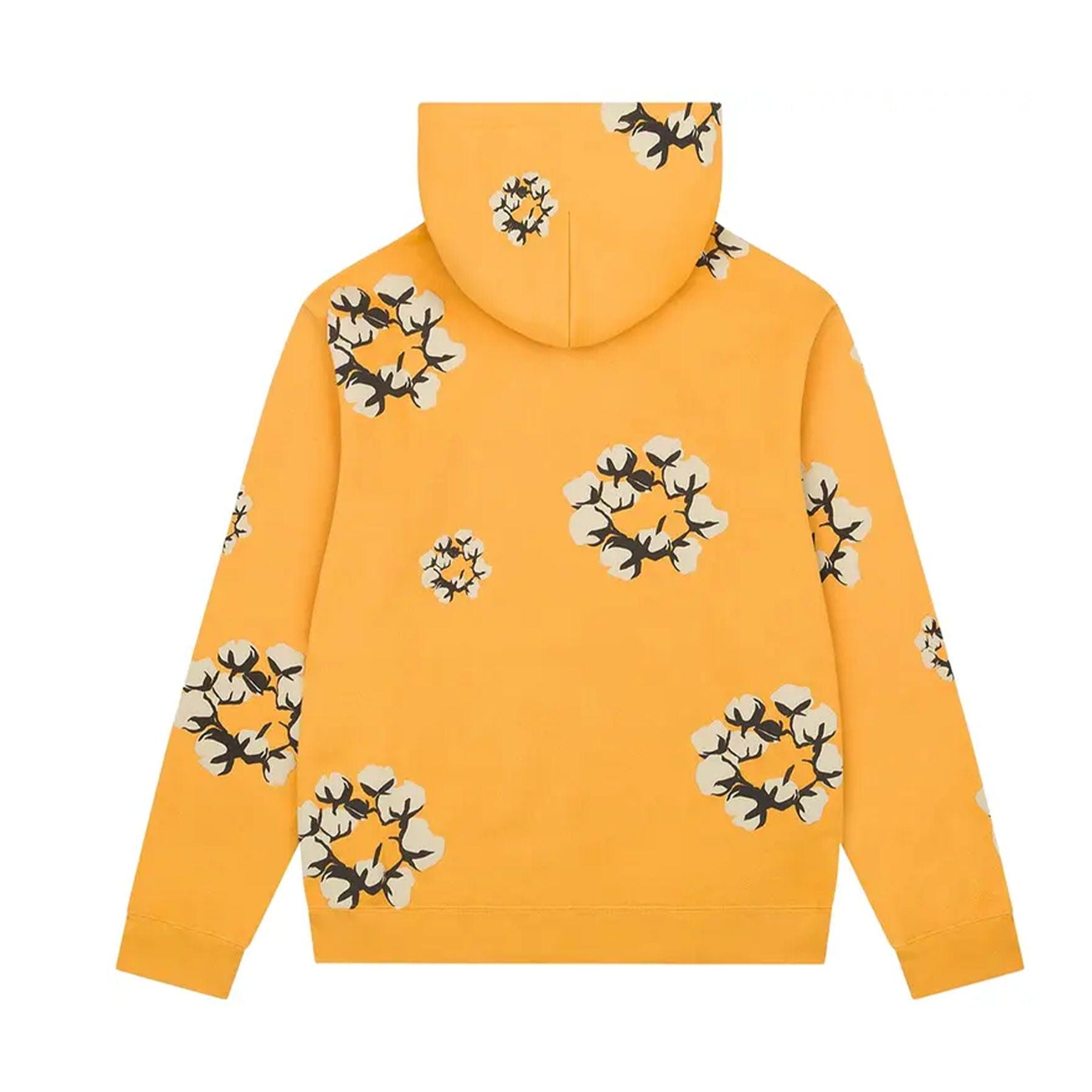 Denim Tears x Cactus Plant Flea Market Cactus Tears Wreath Hoodie 'Yellow' — XXS — Side View