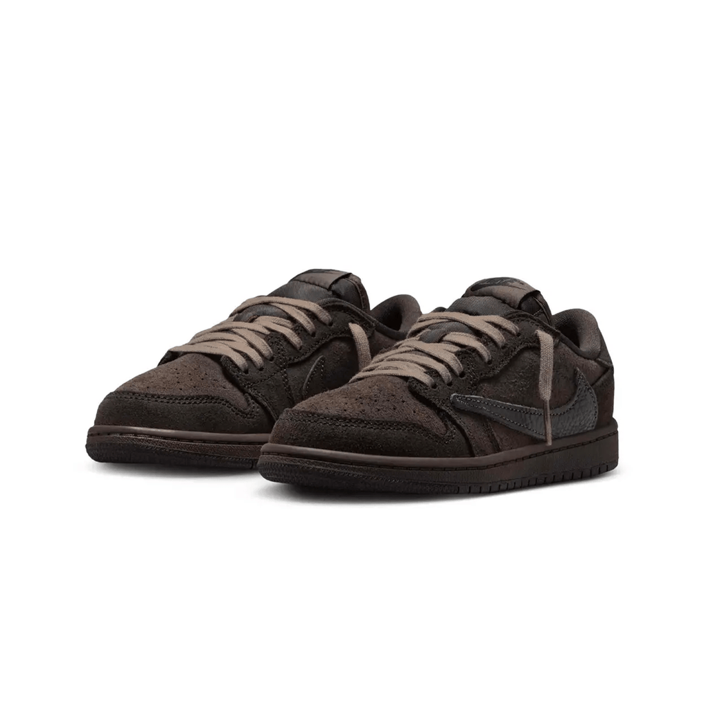 Travis Scott x Air Jordan 1 Low OG PS 'Velvet Brown' — UK 10C | EU 27.5 | US 10.5C — Back View