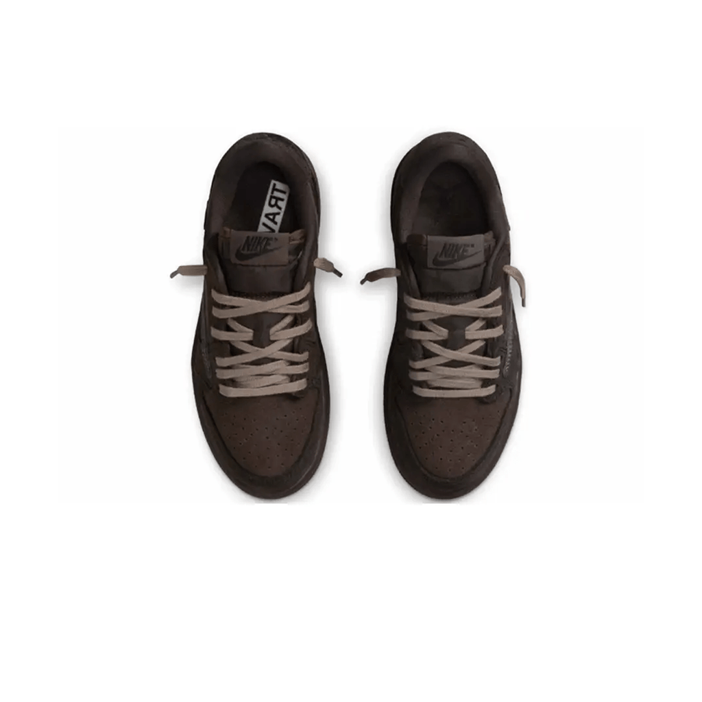 Travis Scott x Air Jordan 1 Low OG PS 'Velvet Brown' — UK 10C | EU 27.5 | US 10.5C — Detail View