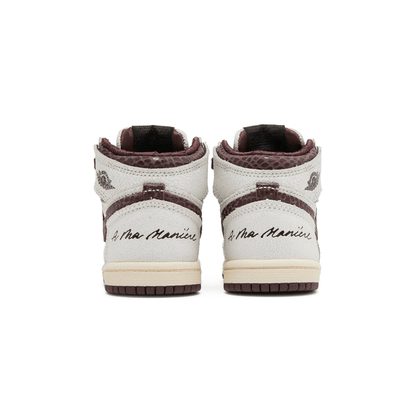 A Ma Maniére x Air Jordan 1 High OG TD 'Airness' — UK 0C | EU 15 | US 0C — Top View