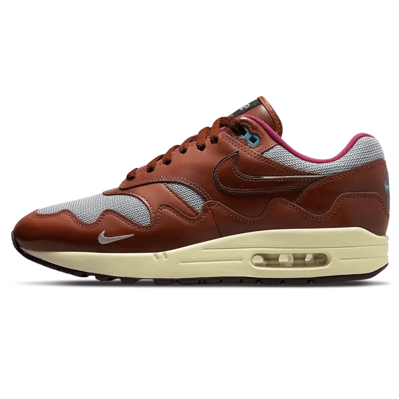Patta x Nike Air Max 1 'Dark Russet' — UK 3 | EU 35.5 | US 3.5 — Front View