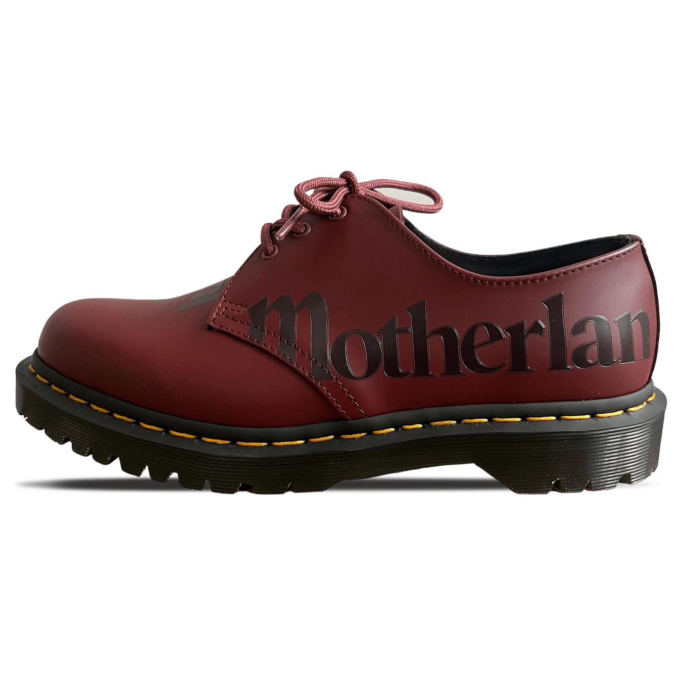 Dr. Martens x Motherlan 1461 'Oxblood' — UK 1 — Front View