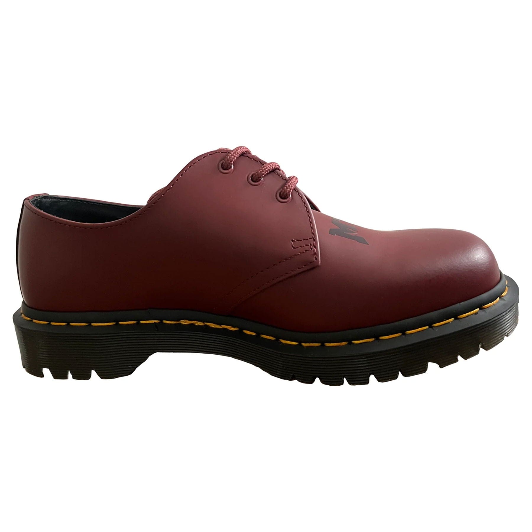 Dr. Martens x Motherlan 1461 'Oxblood' — UK 1 — Side View