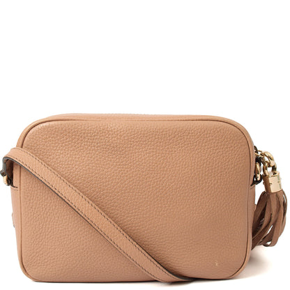 Gucci Cross Body Soho  Disco Bag - Small in Neutral, Leather — Top View