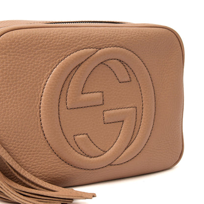 Gucci Cross Body Soho  Disco Bag - Small in Neutral, Leather — Lifestyle View