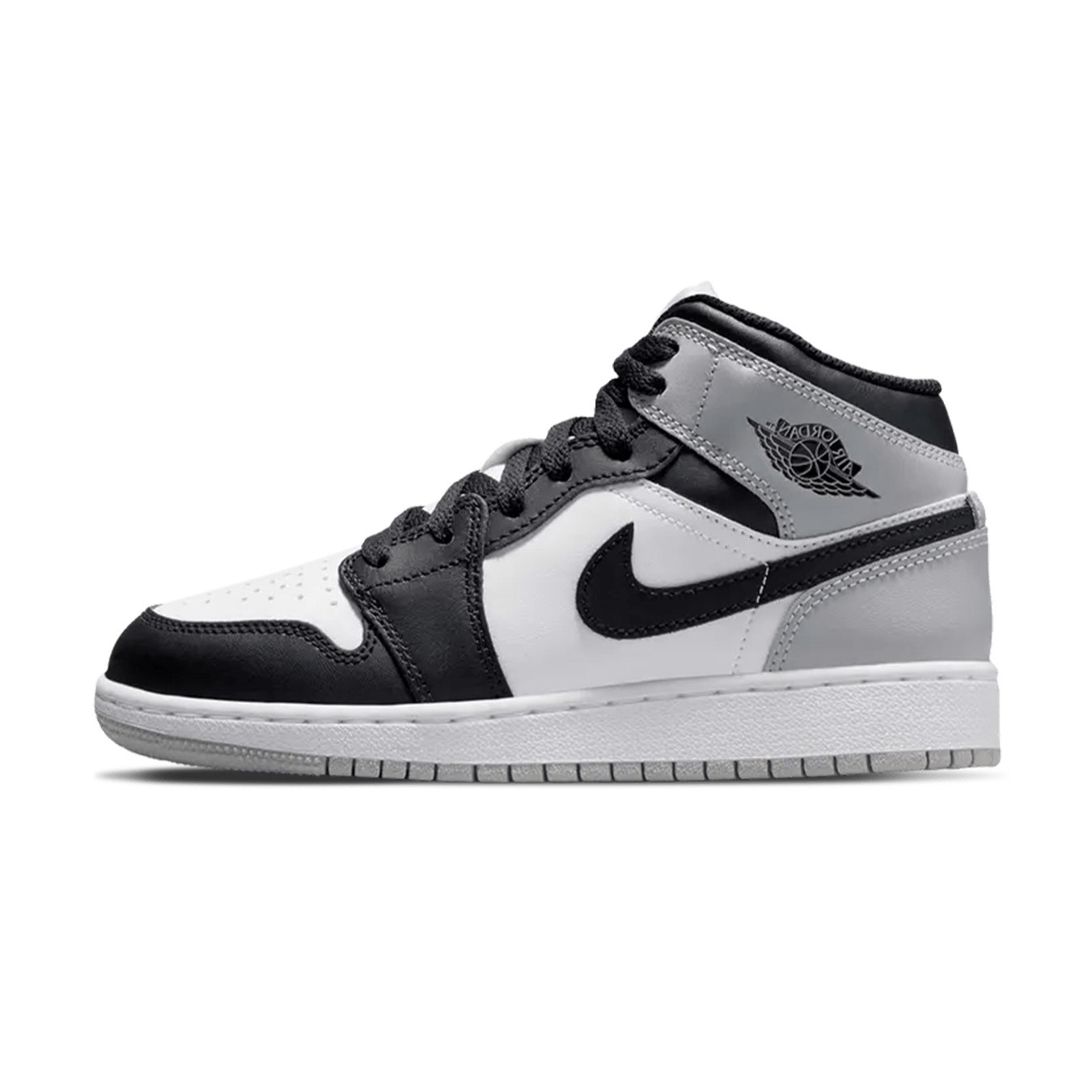 Air Jordan 1 Mid GS 'Barons' — UK 13.5 | EU 32 | US 1Y — Front View
