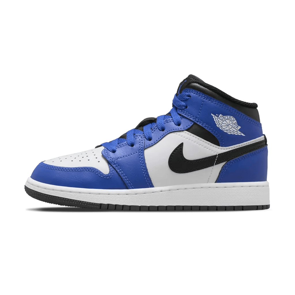 Air Jordan 1 Mid GS 'Game Royal' — UK 13.5 | EU 32 | US 1Y — Front View