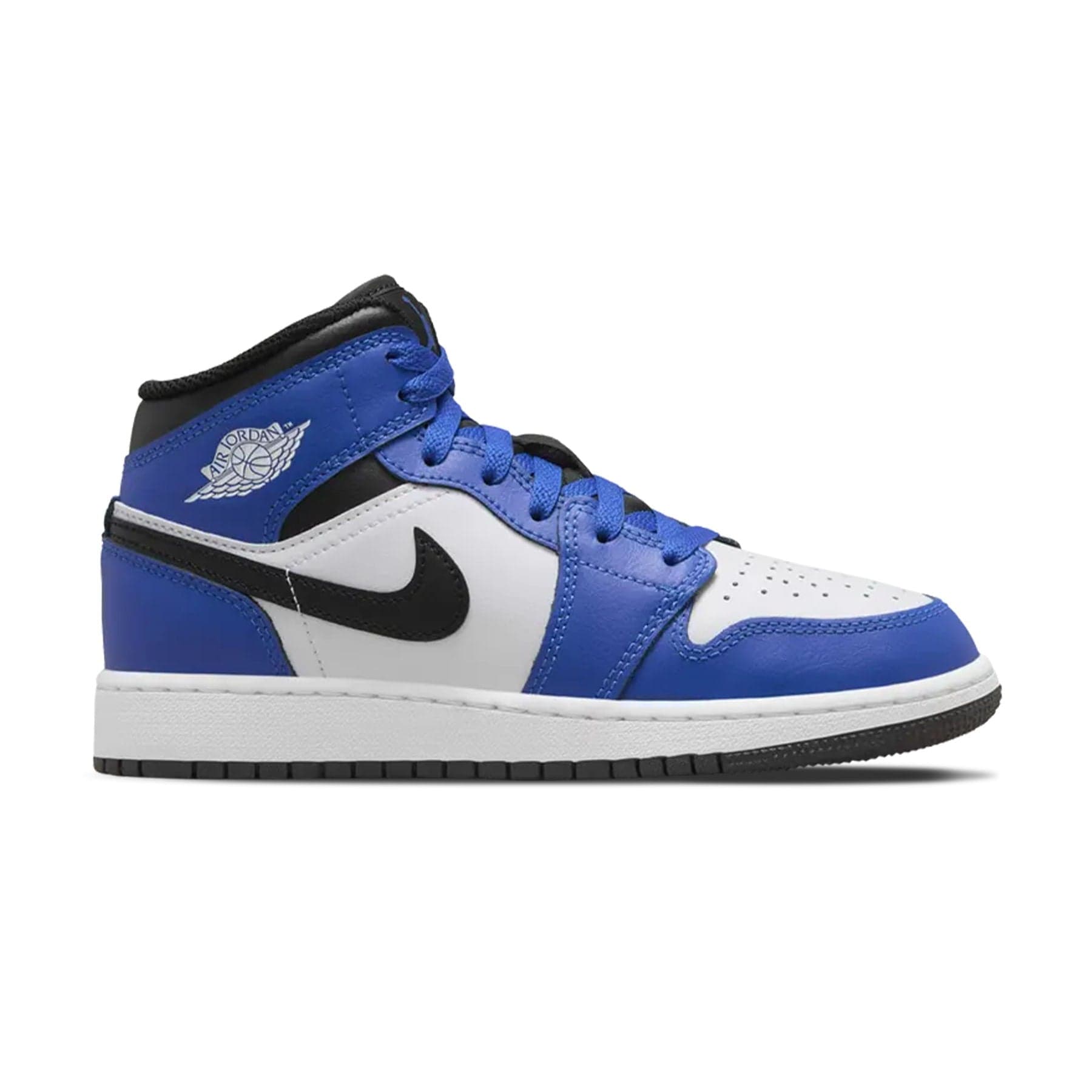 Air Jordan 1 Mid GS 'Game Royal' — UK 13.5 | EU 32 | US 1Y — Side View