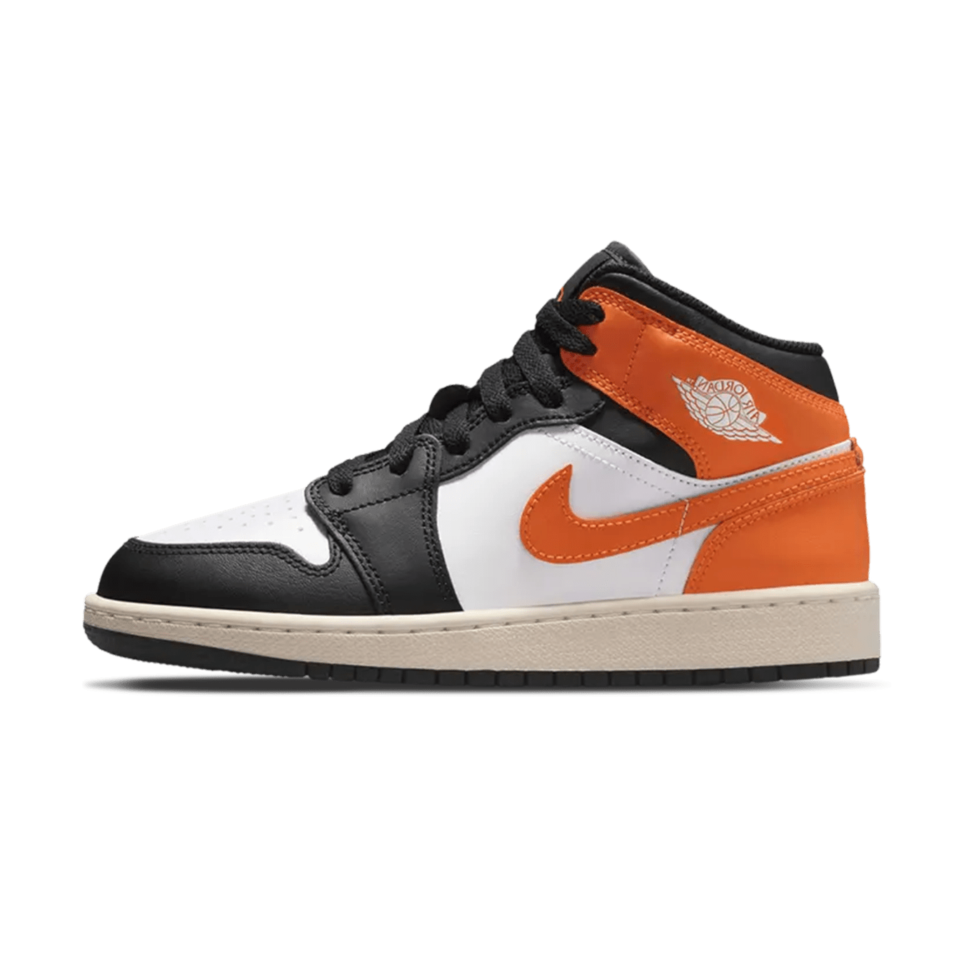 Air Jordan 1 Mid GS 'Shattered Backboard' 2025 — UK 13.5 | EU 32 | US 1Y — Front View