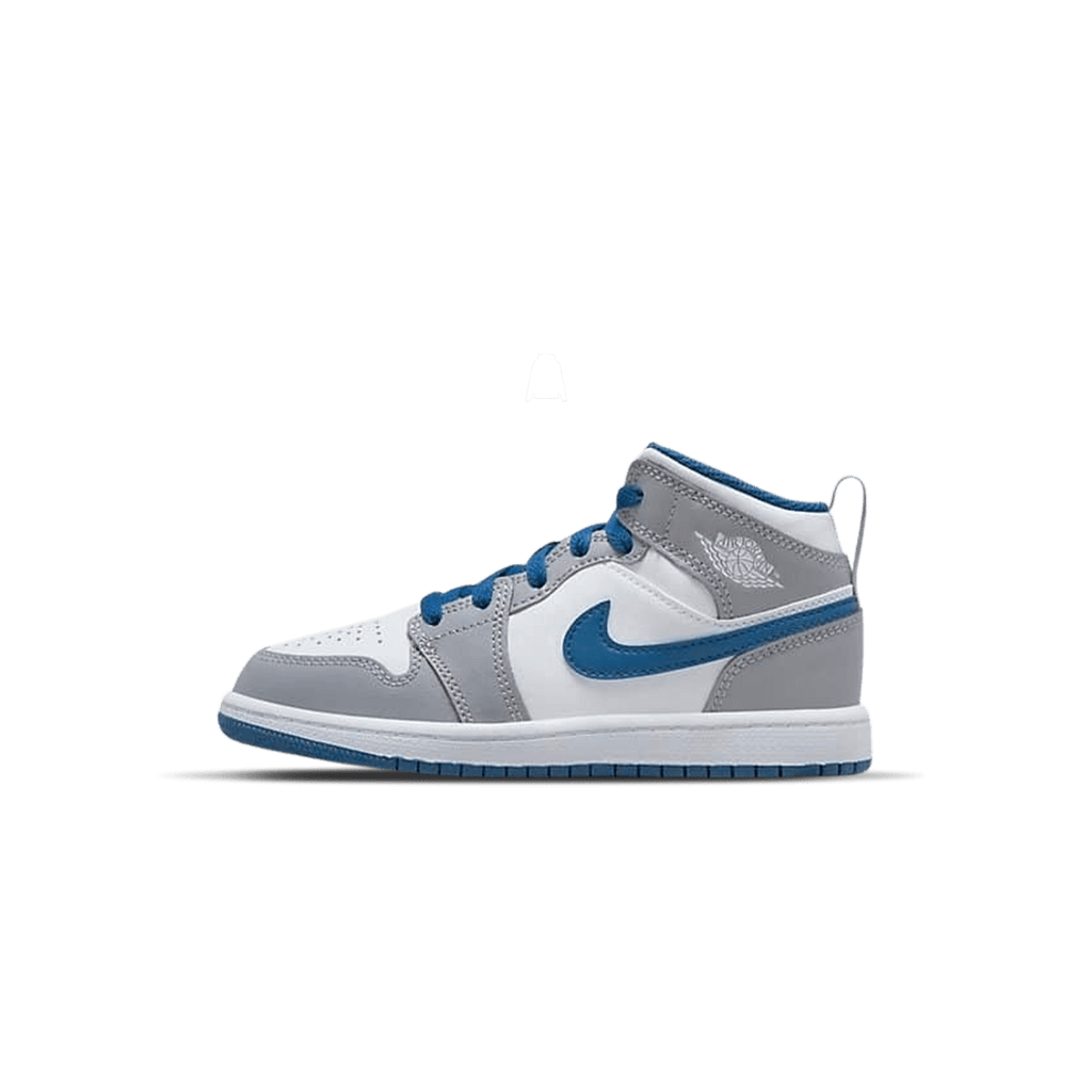 Air Jordan 1 Mid PS 'Cement True Blue' — UK 10C | EU 27.5 | US 10.5C — Front View
