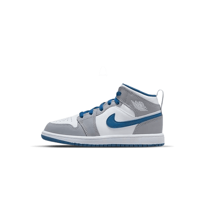 Air Jordan 1 Mid PS 'Cement True Blue' — UK 10C | EU 27.5 | US 10.5C — Front View