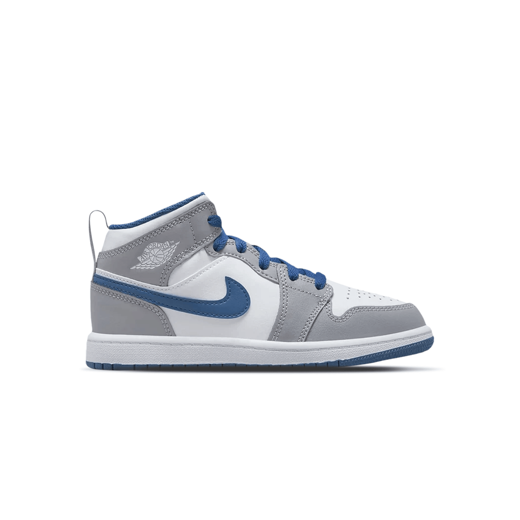 Air Jordan 1 Mid PS 'Cement True Blue' — UK 10C | EU 27.5 | US 10.5C — Side View