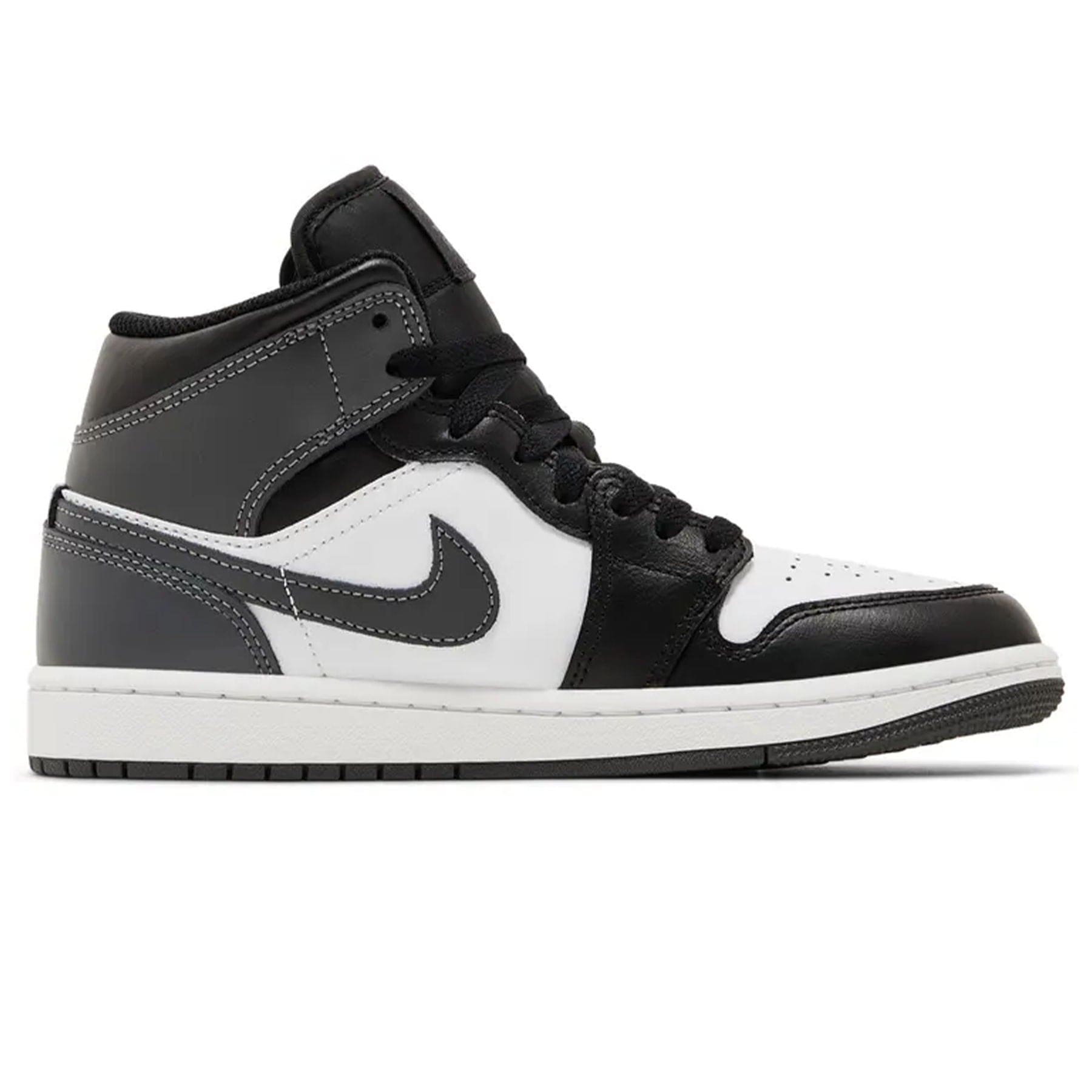 Air Jordan 1 Mid 'Iron Grey' — UK 3 | EU 35.5 | US 3.5 — Side View