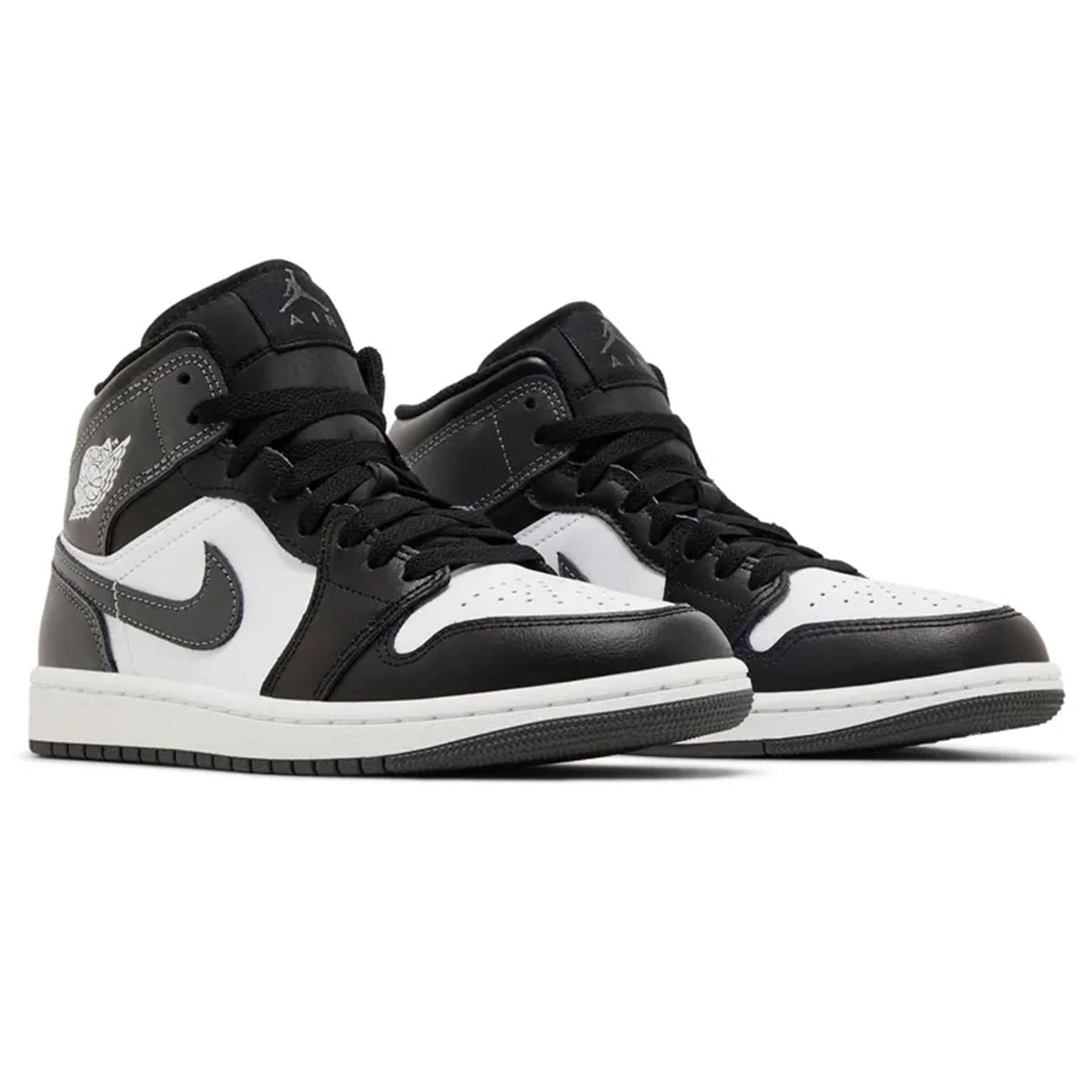 Air Jordan 1 Mid 'Iron Grey' — UK 3 | EU 35.5 | US 3.5 — Back View