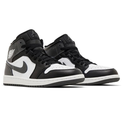 Air Jordan 1 Mid 'Iron Grey' — UK 3 | EU 35.5 | US 3.5 — Back View