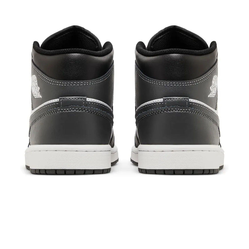 Air Jordan 1 Mid 'Iron Grey' — UK 3 | EU 35.5 | US 3.5 — Top View