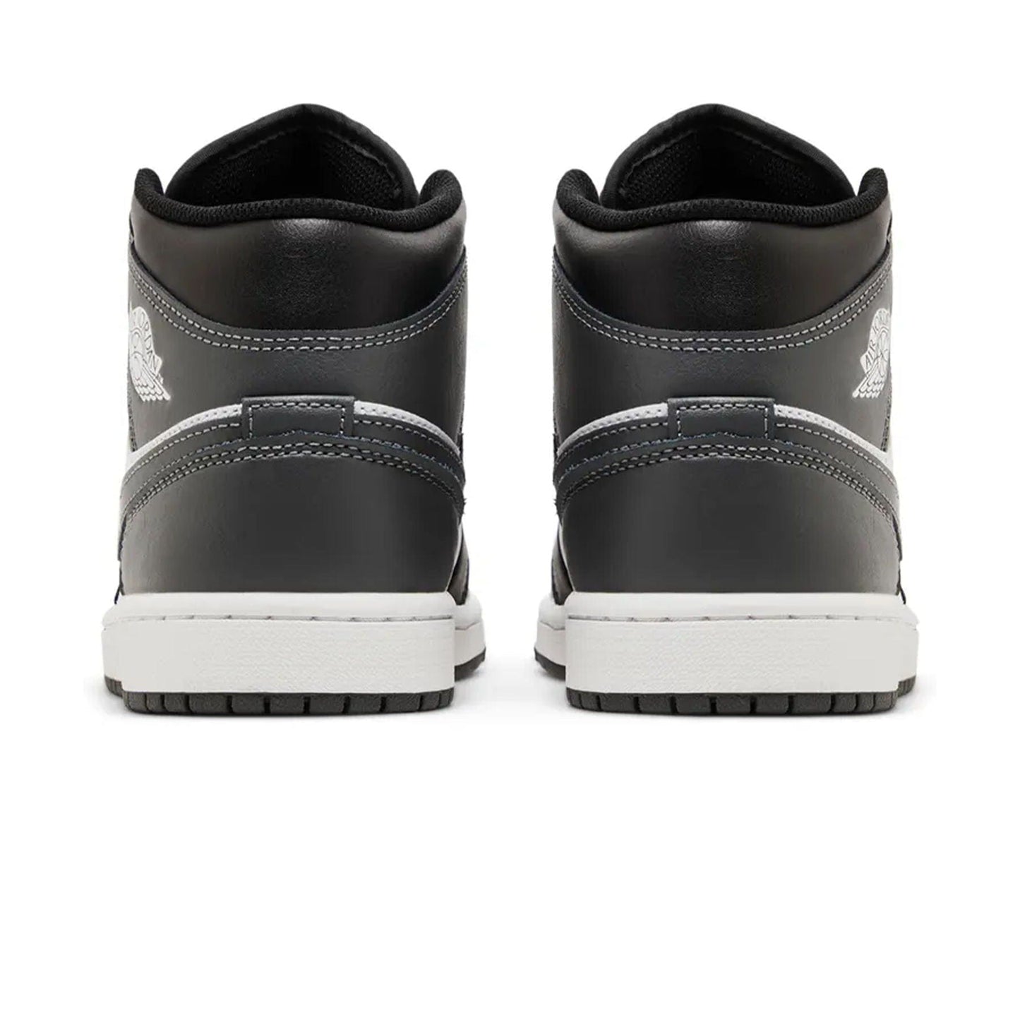 Air Jordan 1 Mid 'Iron Grey' — UK 3 | EU 35.5 | US 3.5 — Top View