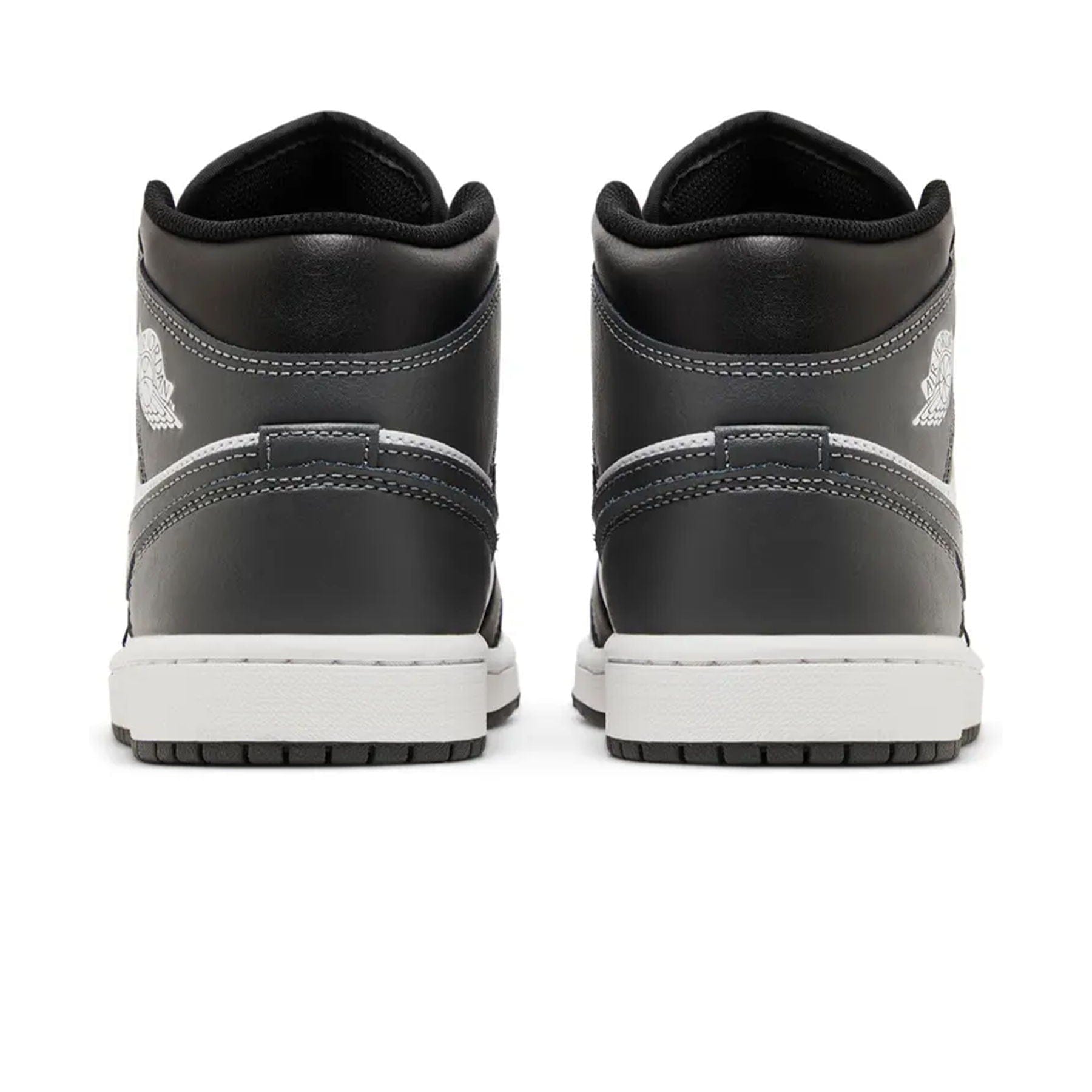Air Jordan 1 Mid 'Iron Grey' — UK 3 | EU 35.5 | US 3.5 — Top View