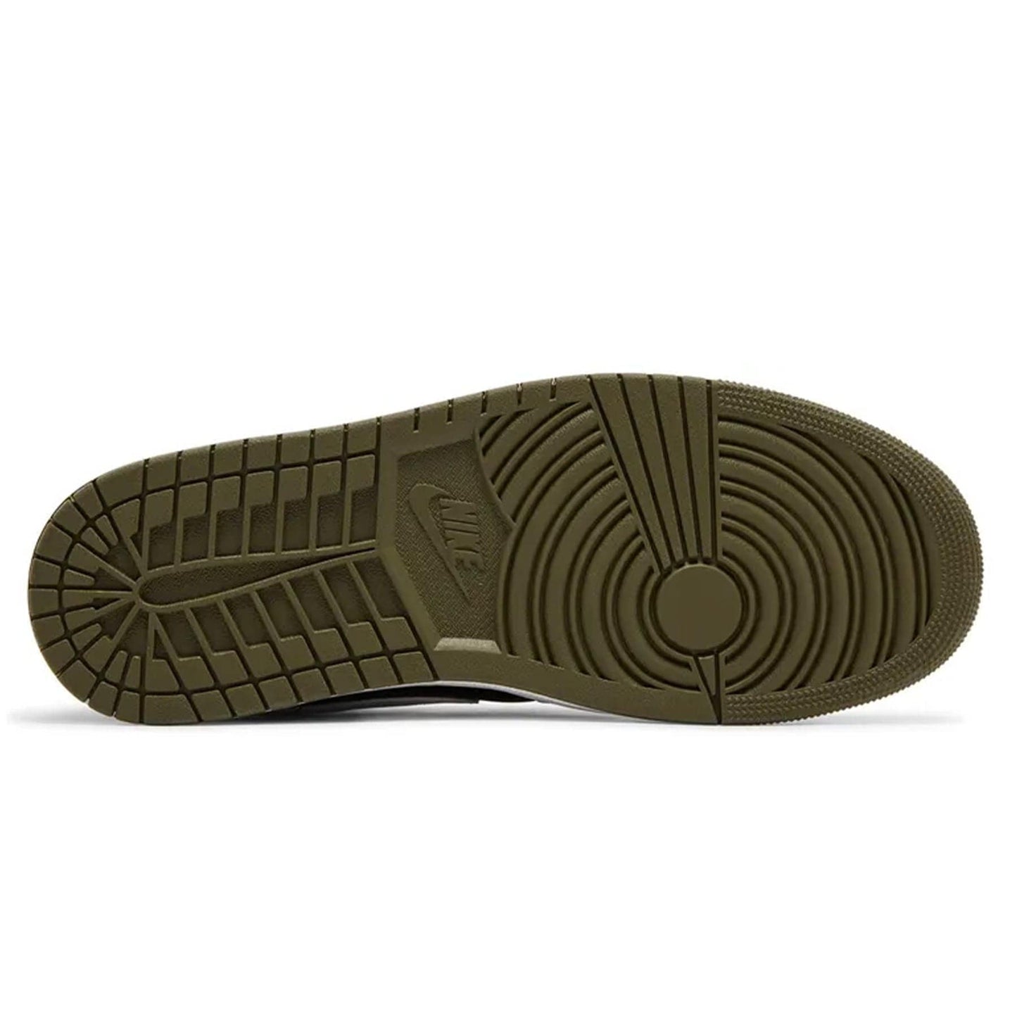 Air Jordan 1 Mid 'Medium Olive' — UK 3 | EU 35.5 | US 3.5 — Detail View