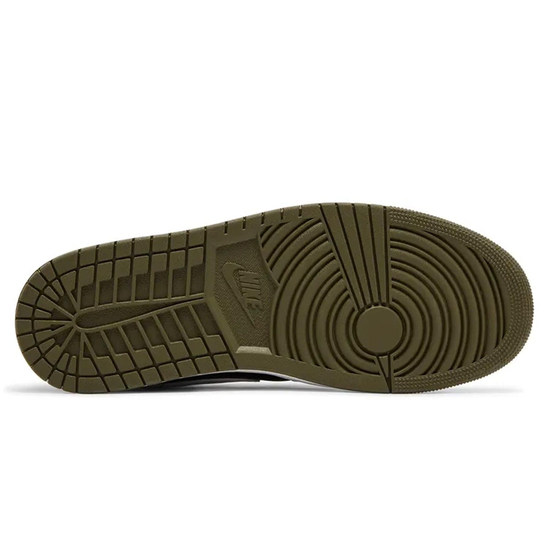Air Jordan 1 Mid 'Medium Olive' — UK 3 | EU 35.5 | US 3.5 — Detail View