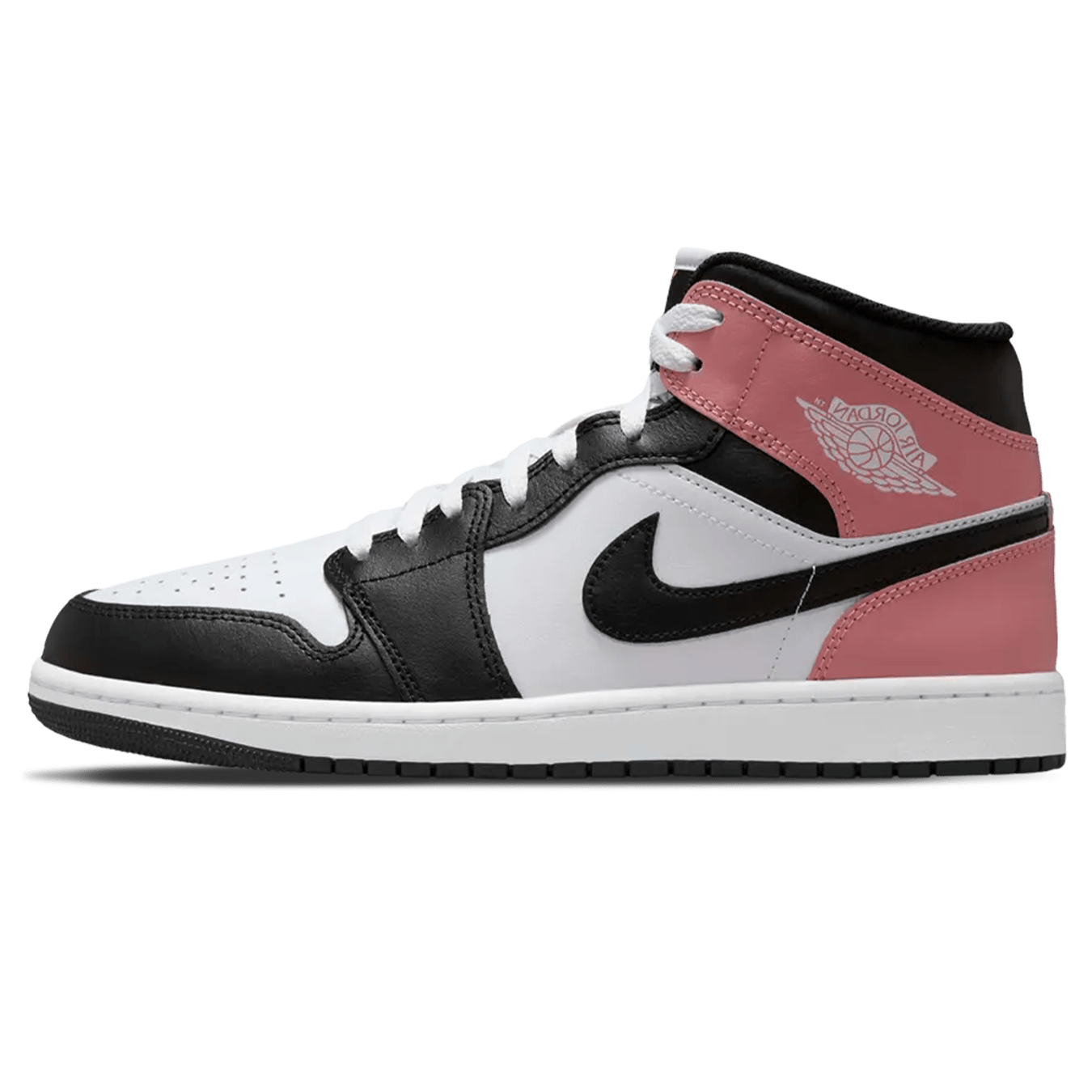 Air Jordan 1 Mid 'Rust Pink' — UK 3 | EU 35.5 | US 3.5 — Front View