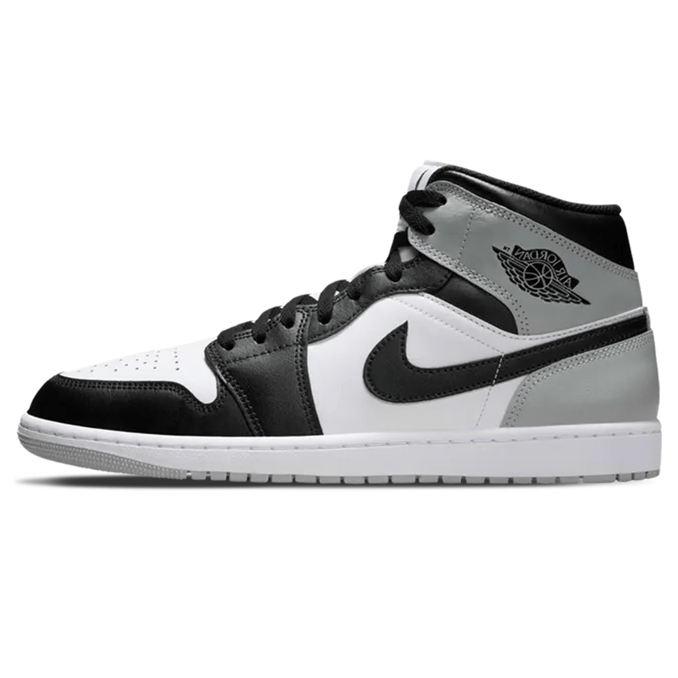 Air Jordan 1 Mid 'Barons' — UK 3 | EU 35.5 | US 3.5 — Front View