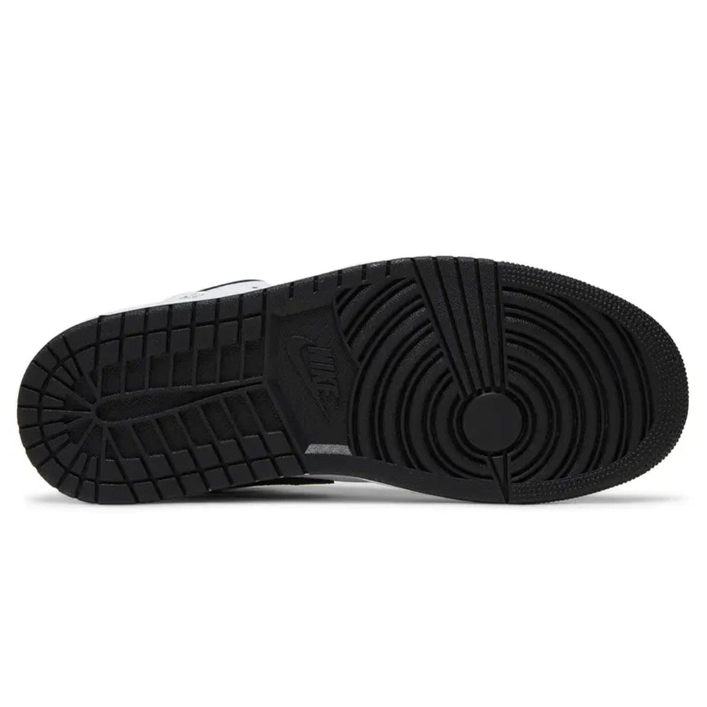 Air Jordan 1 Mid 'White Black' — UK 3 | EU 35.5 | US 3.5 — Detail View