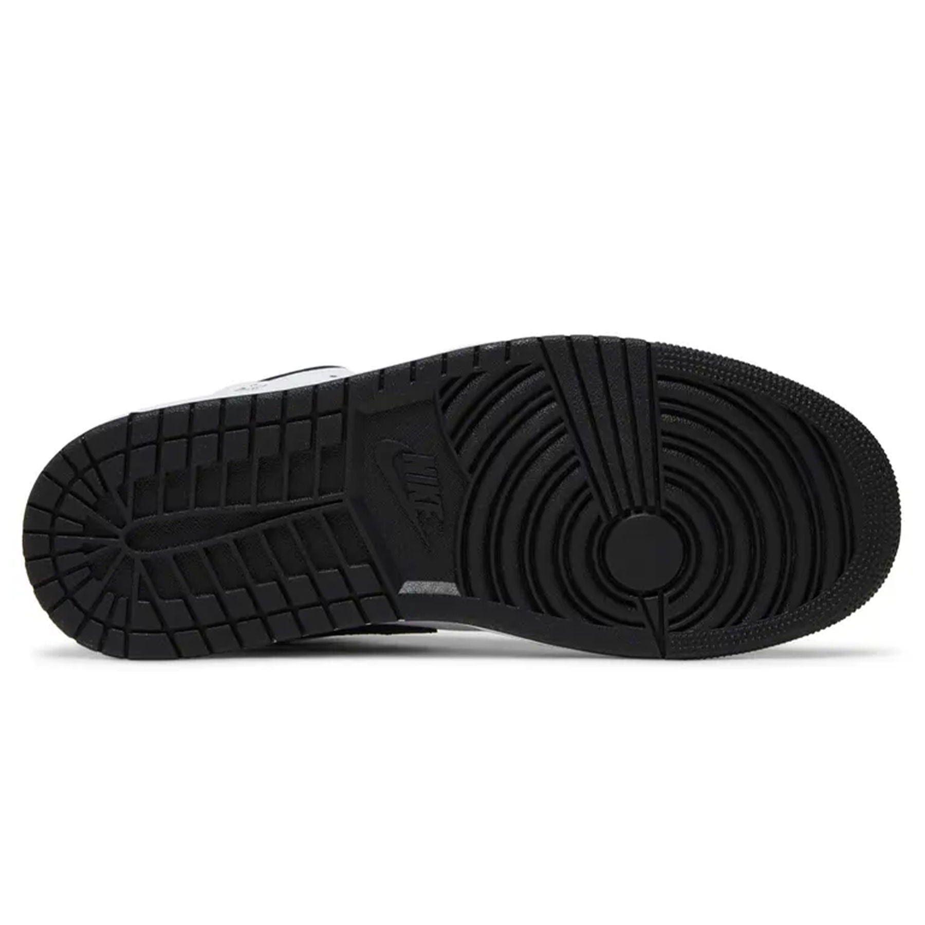 Air Jordan 1 Mid 'White Black' — UK 3 | EU 35.5 | US 3.5 — Detail View