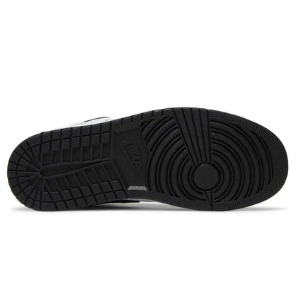 Air Jordan 1 Mid 'White Black' — UK 3 | EU 35.5 | US 3.5 — Detail View
