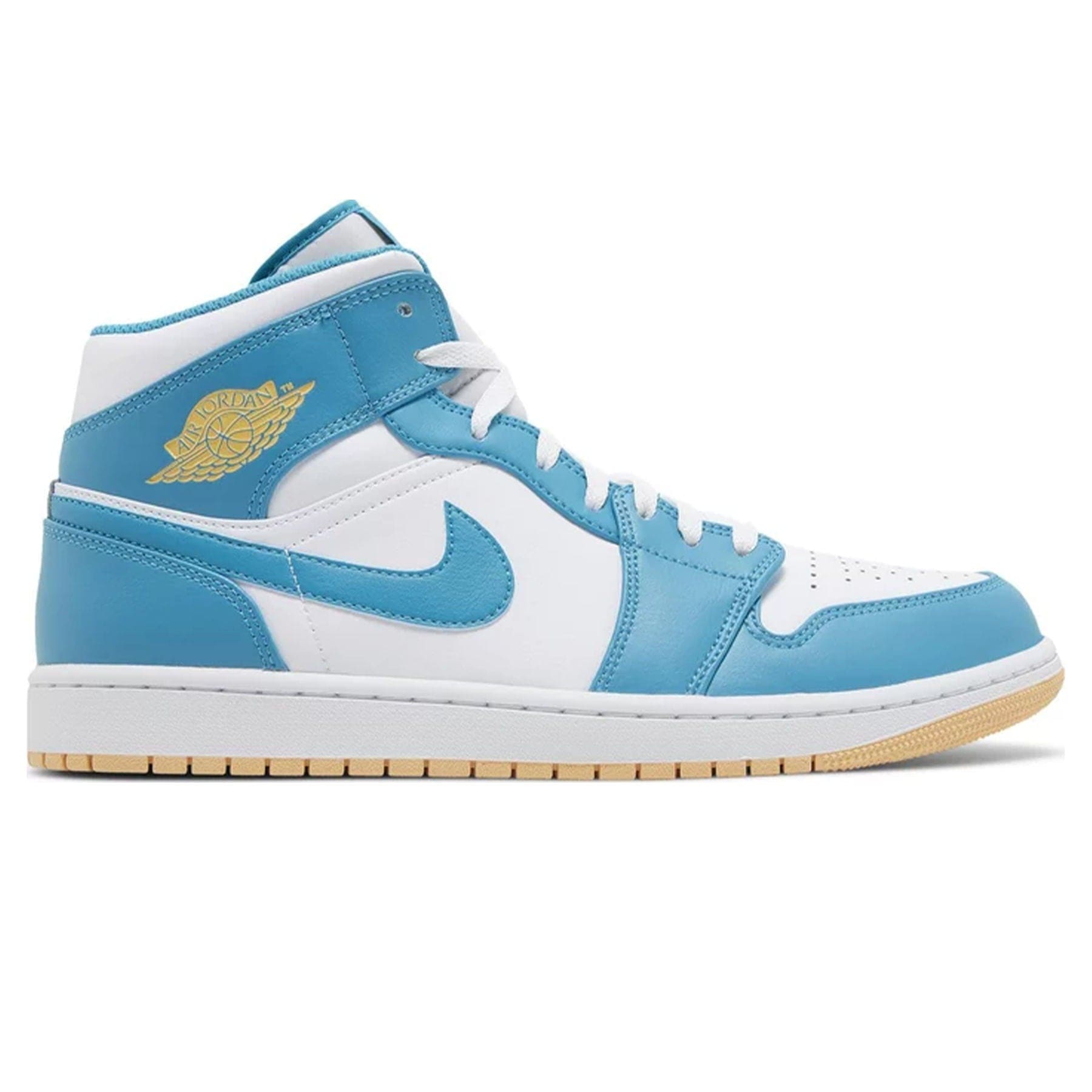 Air Jordan 1 Mid 'Aquatone' — UK 3 | EU 35.5 | US 3.5 — Side View