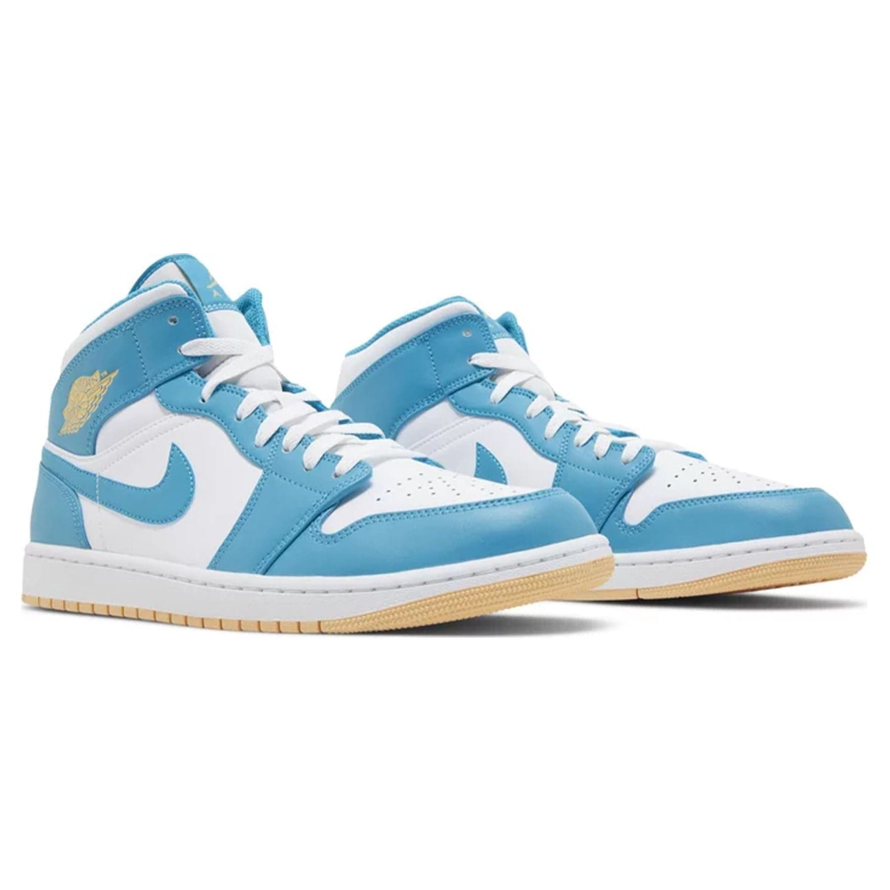 Air Jordan 1 Mid 'Aquatone' — UK 3 | EU 35.5 | US 3.5 — Back View