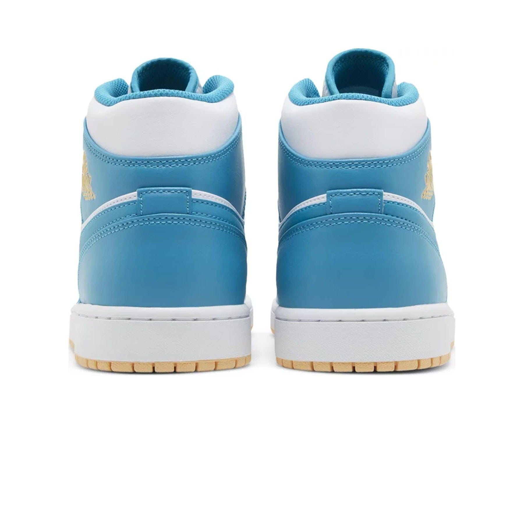 Air Jordan 1 Mid 'Aquatone' — UK 3 | EU 35.5 | US 3.5 — Top View