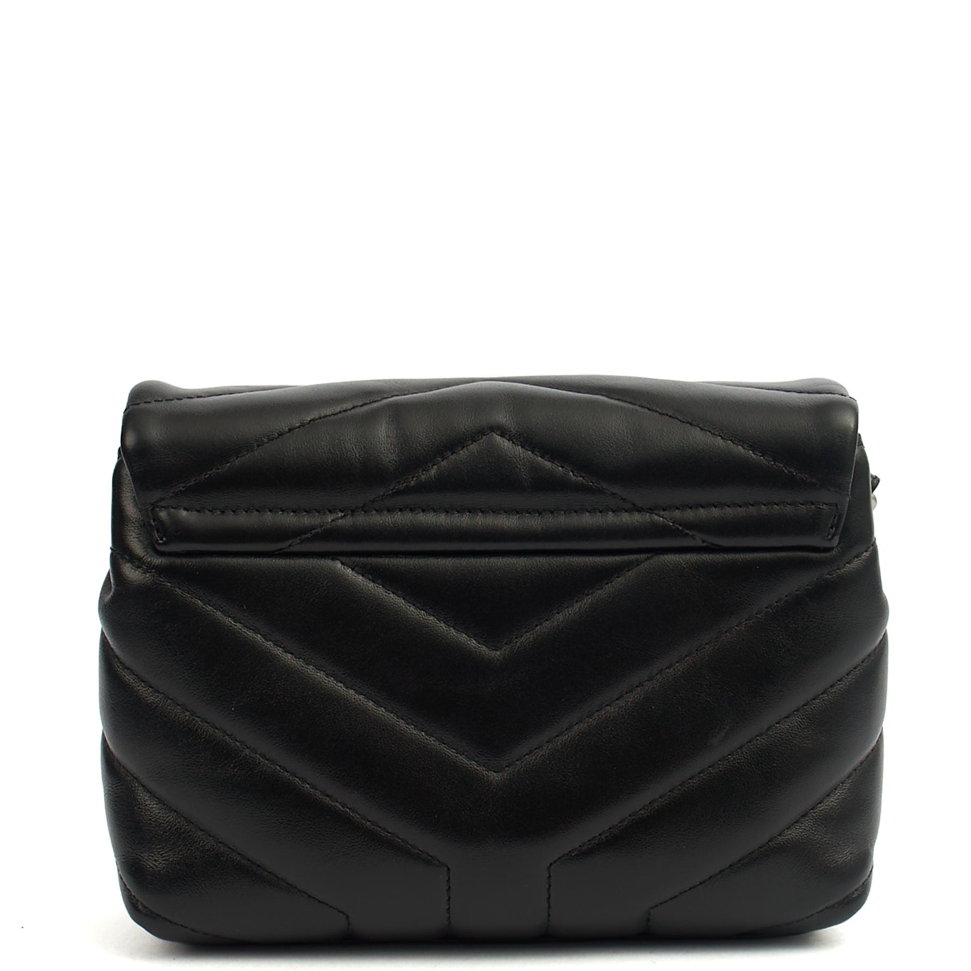 Saint Laurent Cross Body LouLou - Toy in Black, Leather — Top View