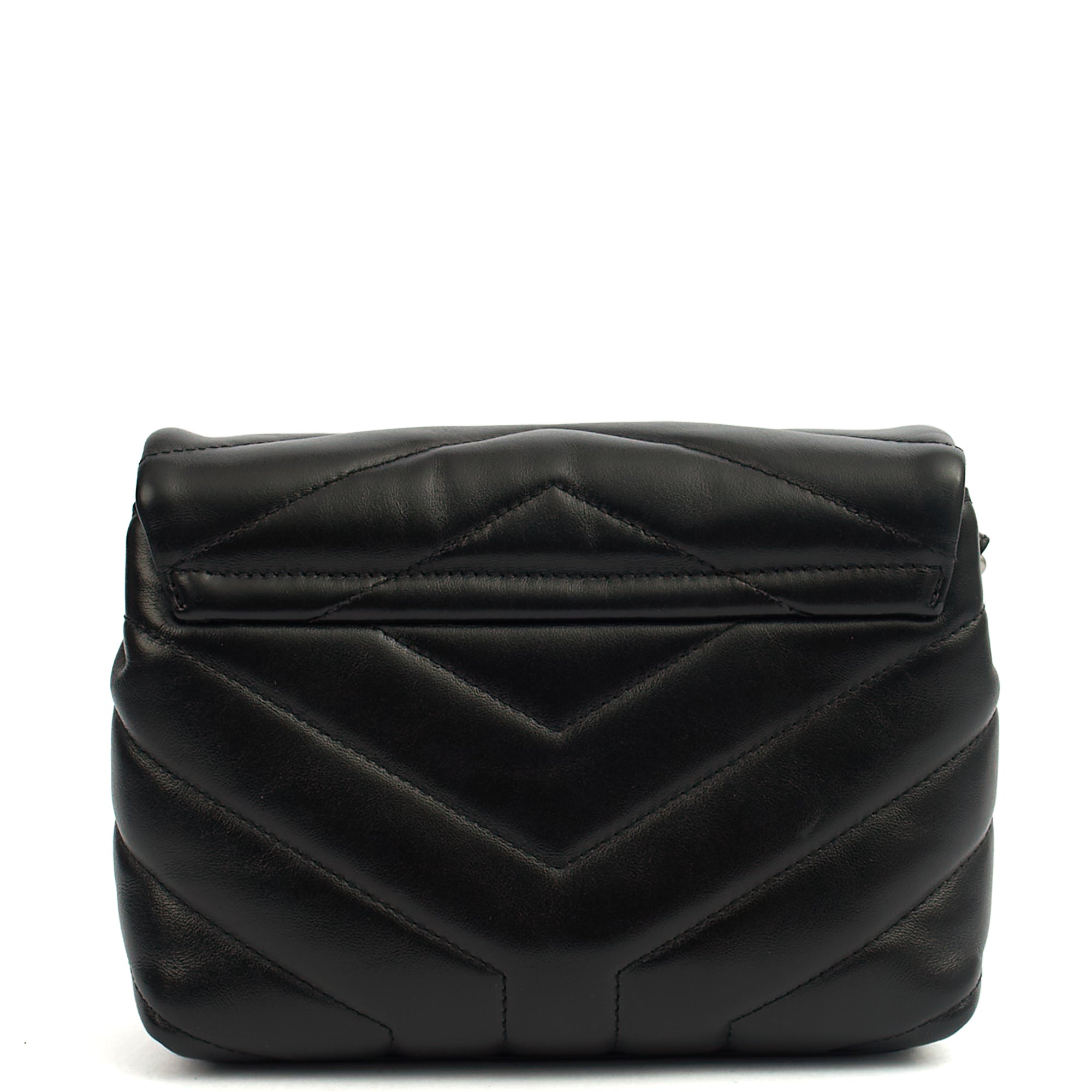 Saint Laurent Cross Body LouLou - Toy in Black, Leather — Top View