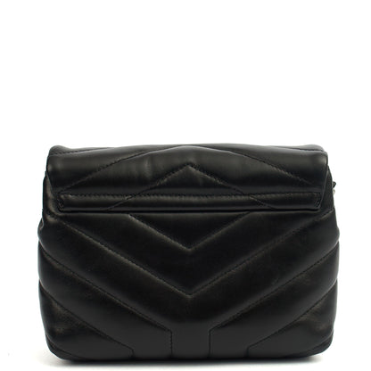 Saint Laurent Cross Body LouLou - Toy in Black, Leather — Top View