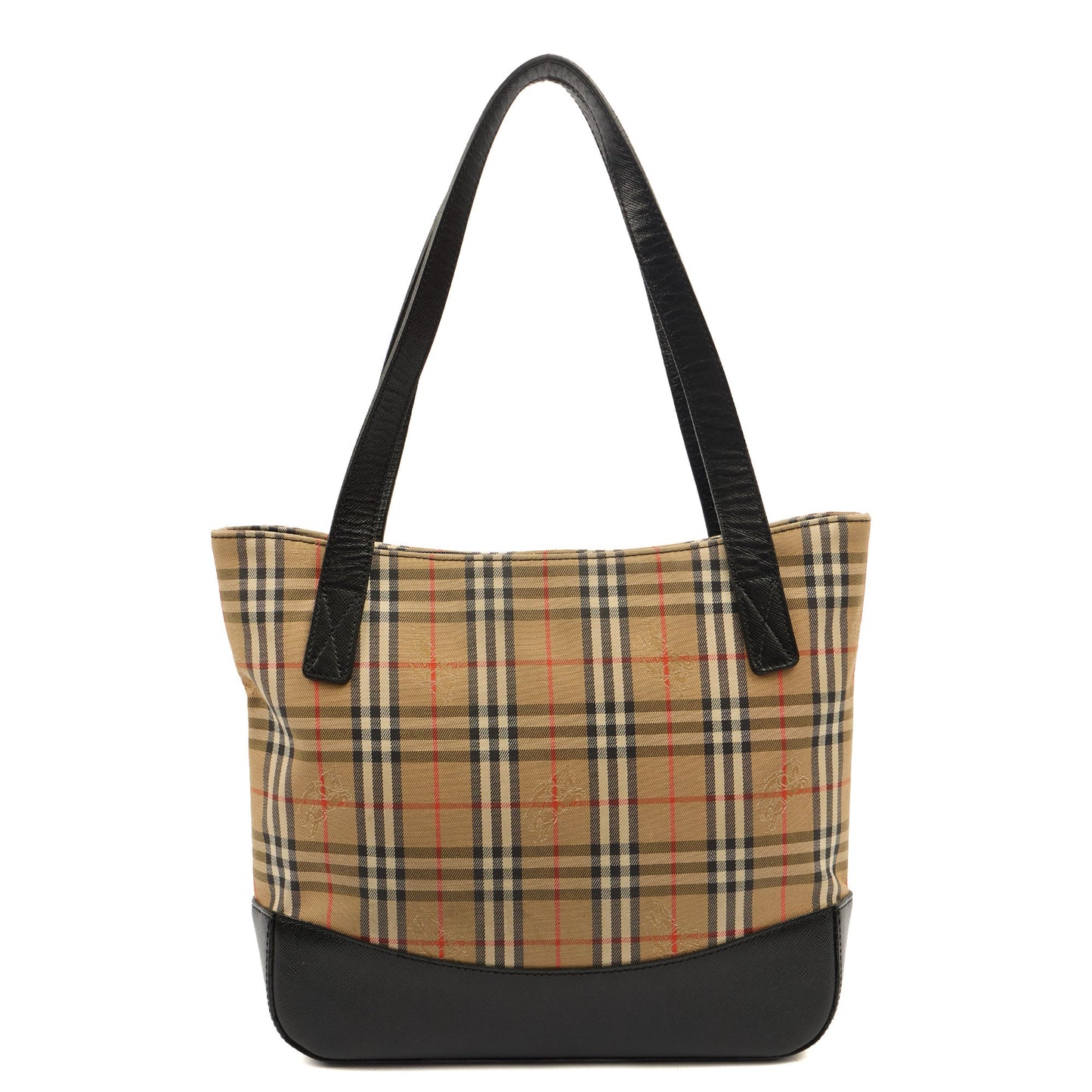 Burberry Shoulder Bag Check Tote in Nova Check, Fabric — Alternate View 9
